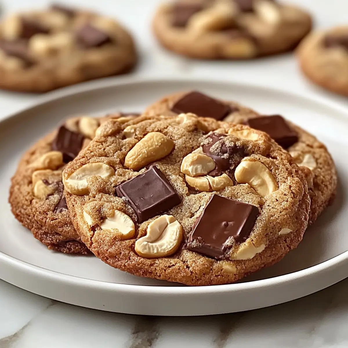 Milk Chocolate Cashew Cookies Recipe