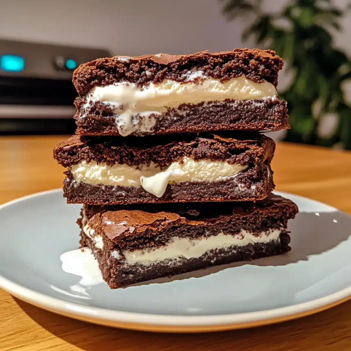 Brownie Ice Cream Sandwiches