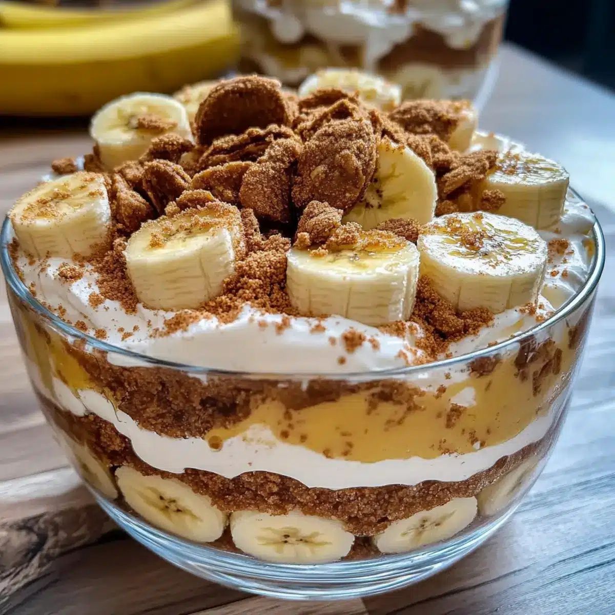 Biscoff Banana Pudding