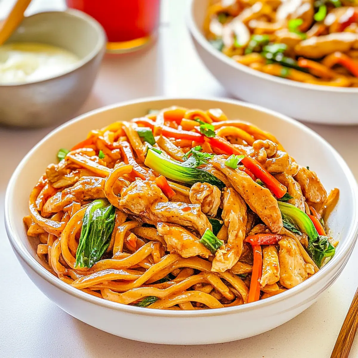 Chicken Stir Fry with Noodles