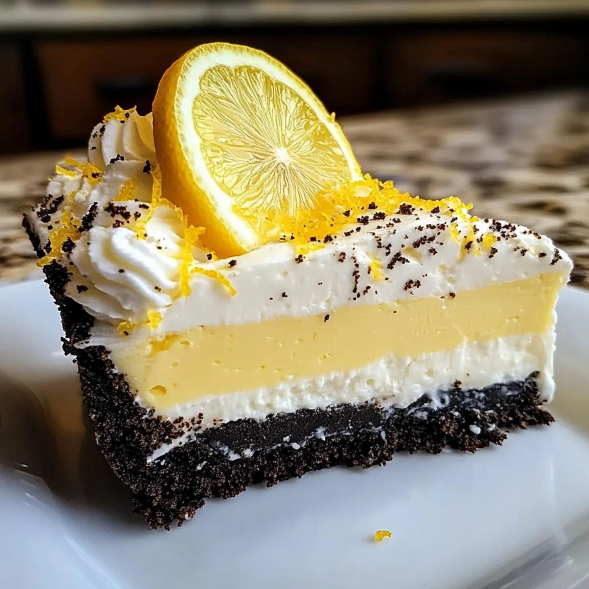 Heavenly Lemon Oreo Dessert