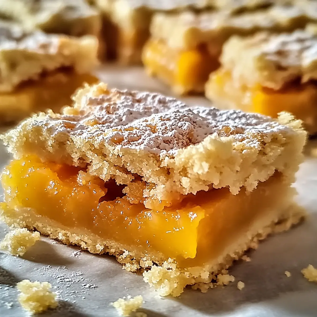 Apricot Shortbread Bars