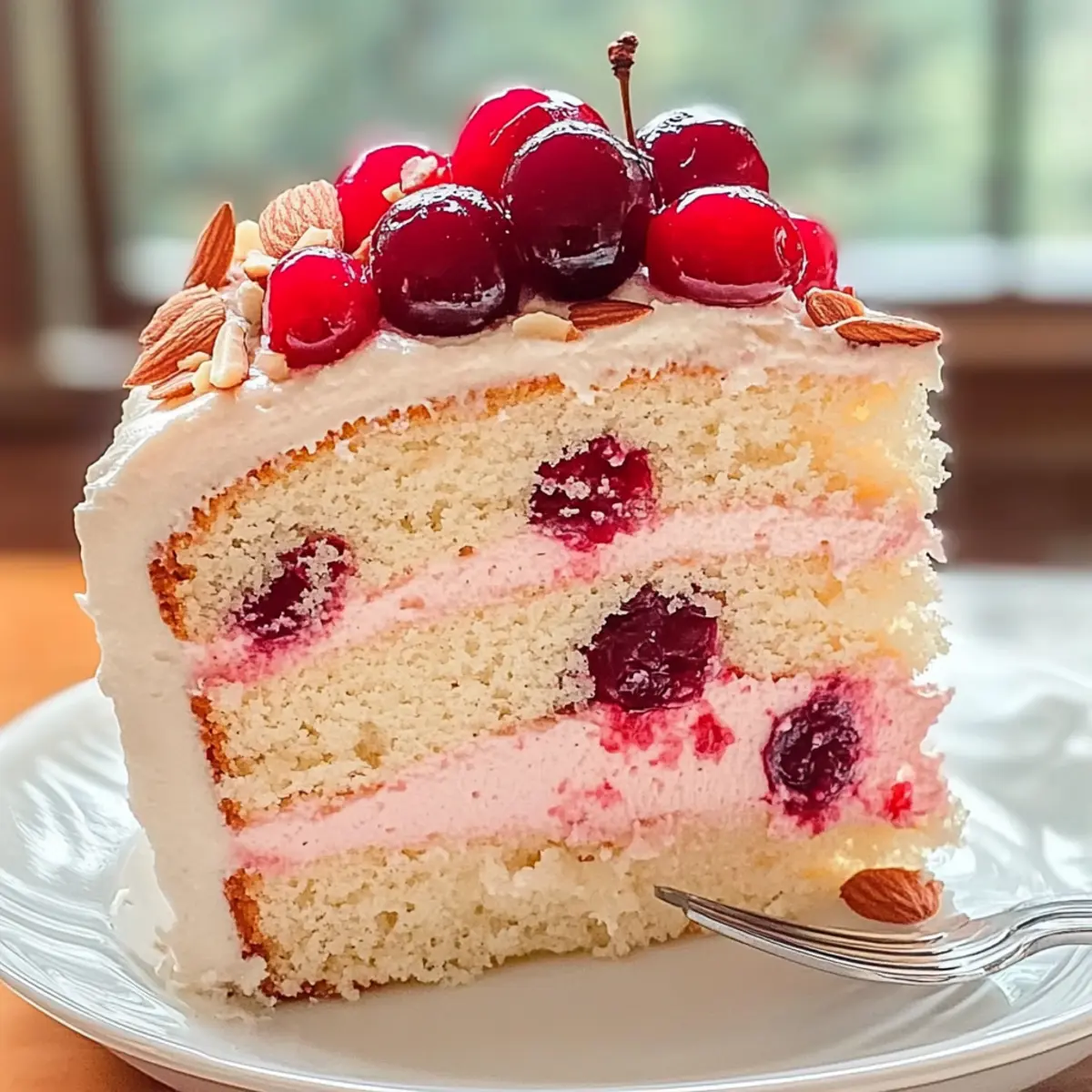 Cherry Almond Cake