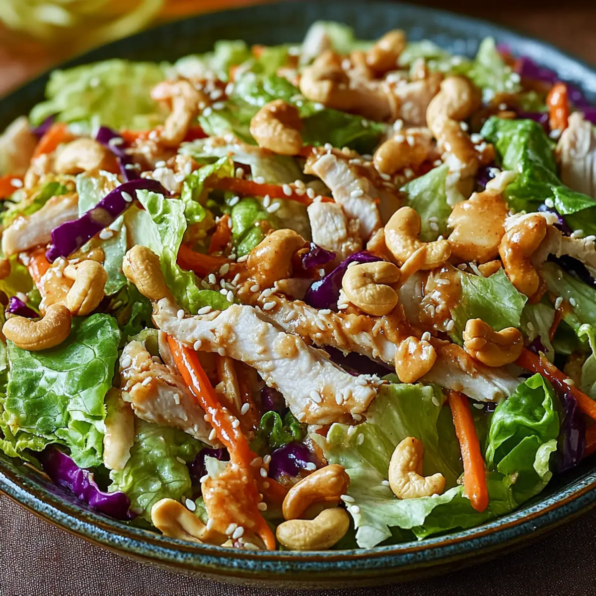 Chicken Cashew Crunch Salad