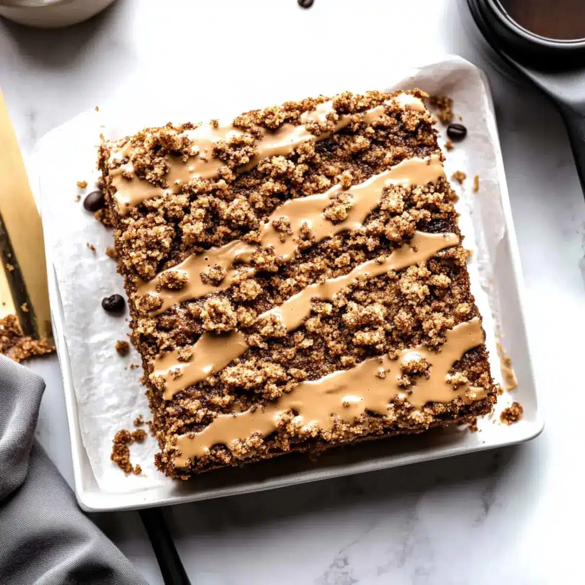 Actual Coffee Coffee Cake