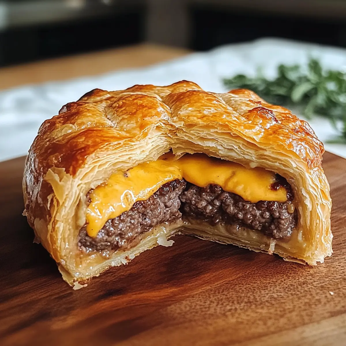 Cheeseburger Wellington