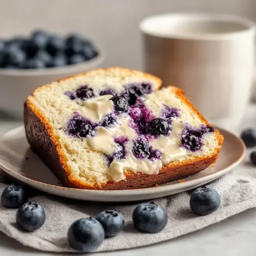 Blueberry Cream Cheese Bread