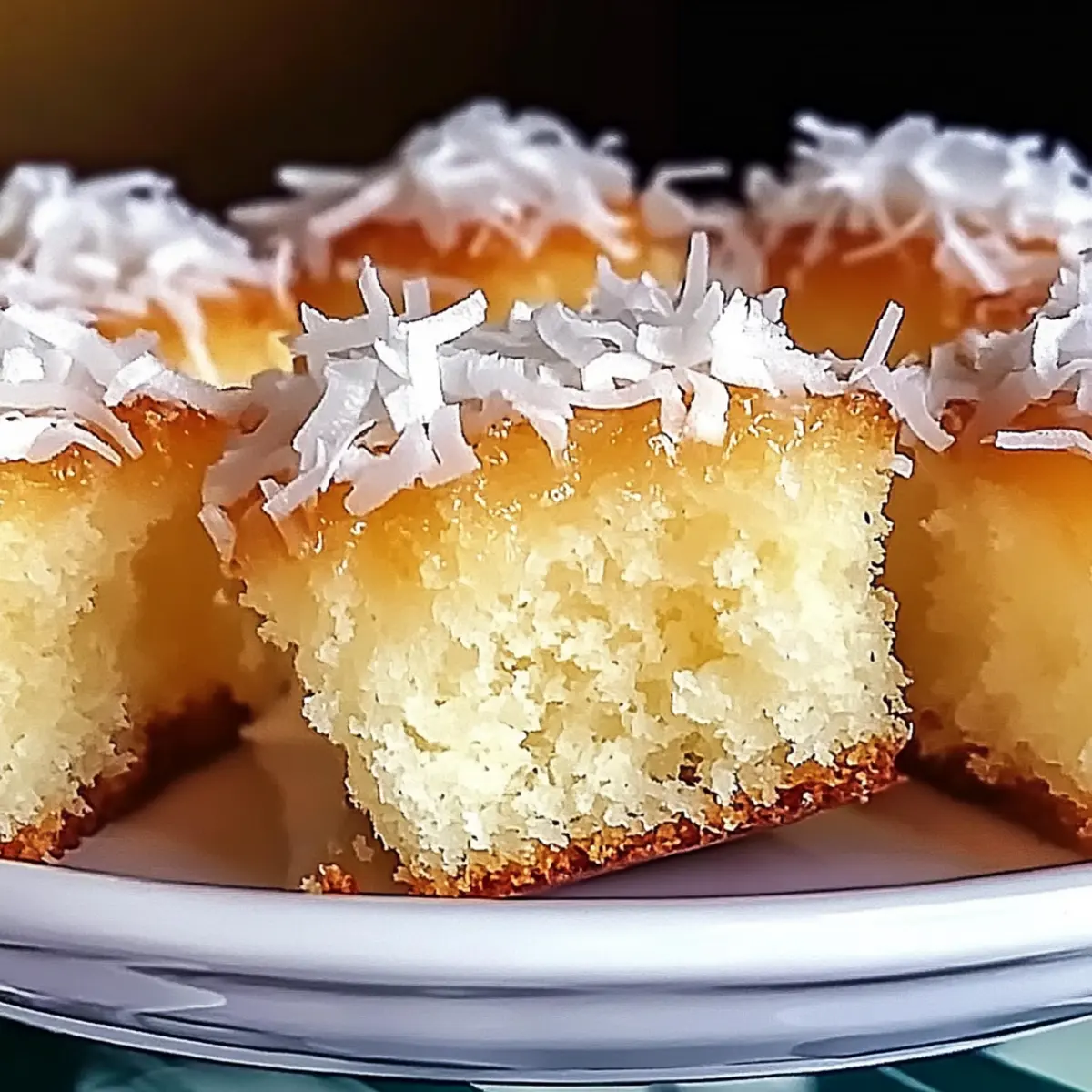 Heavenly Portuguese Coconut Cakes