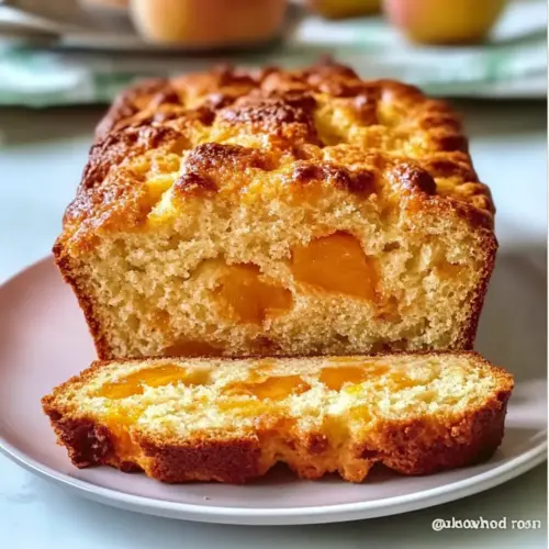 Old Fashioned Sweet Peach Bread