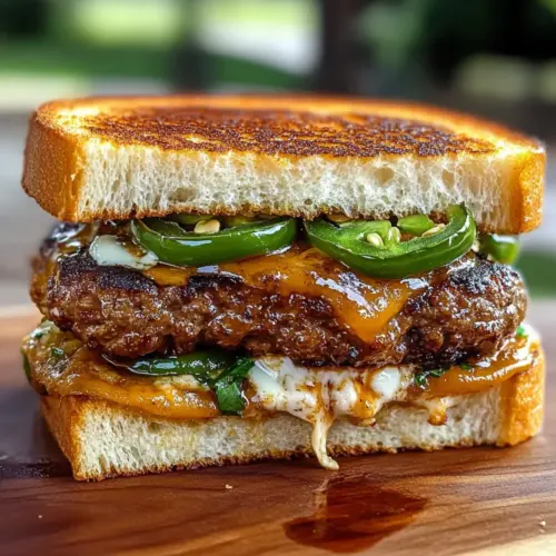 Jalapeño Popper Patty Melt