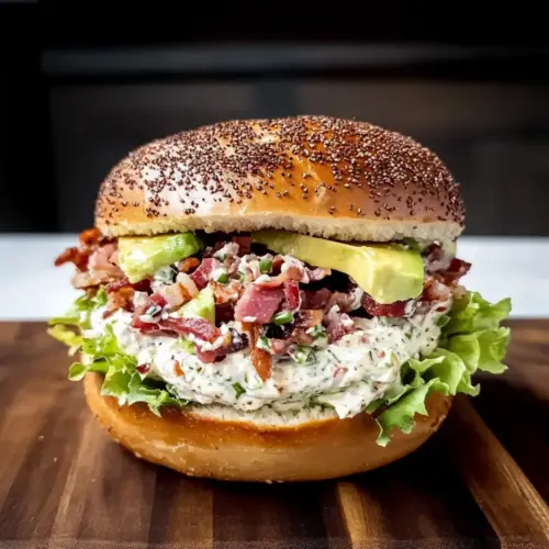 California BLT Chopped Bagel
