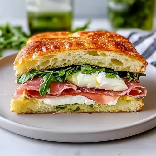 Italian Focaccia Sandwich