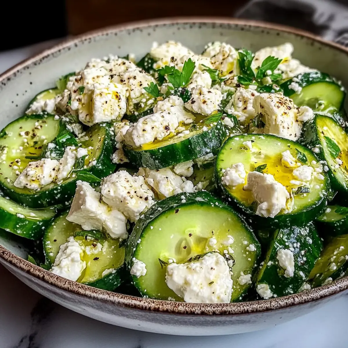 Cucumber Feta Salad Recipe