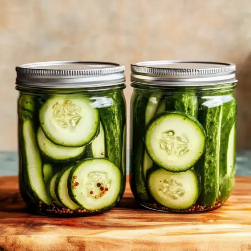 Quick Pickled Cucumbers