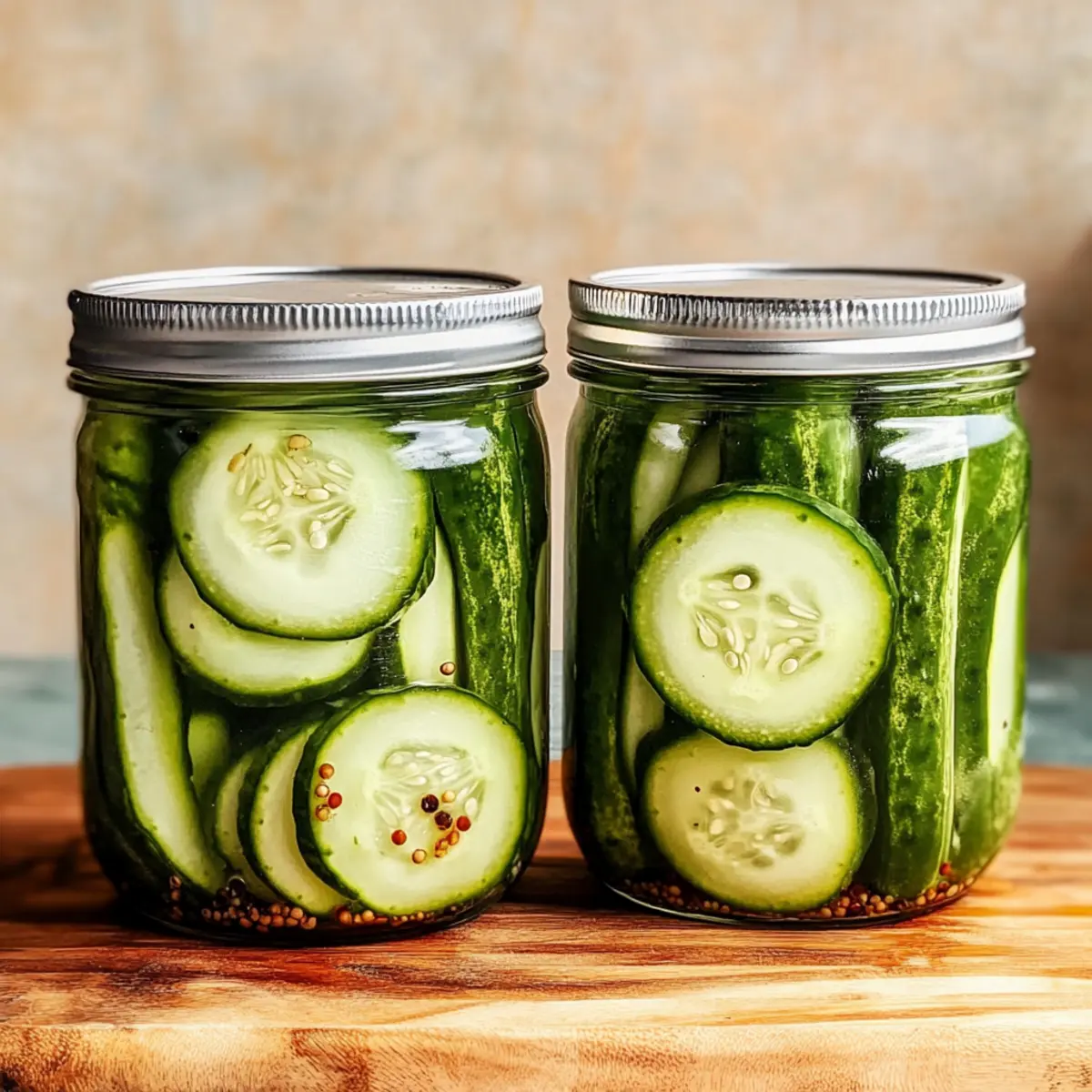 Quick Pickled Cucumbers