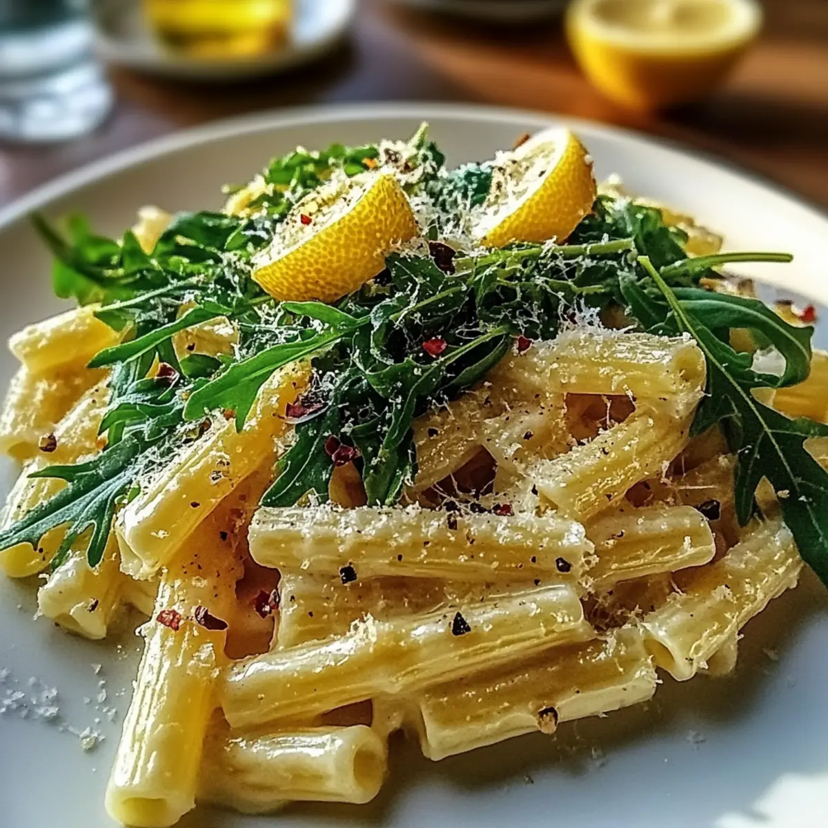 Stanley Tucci’s Creamy Lemon Ricotta Pasta with Arugula