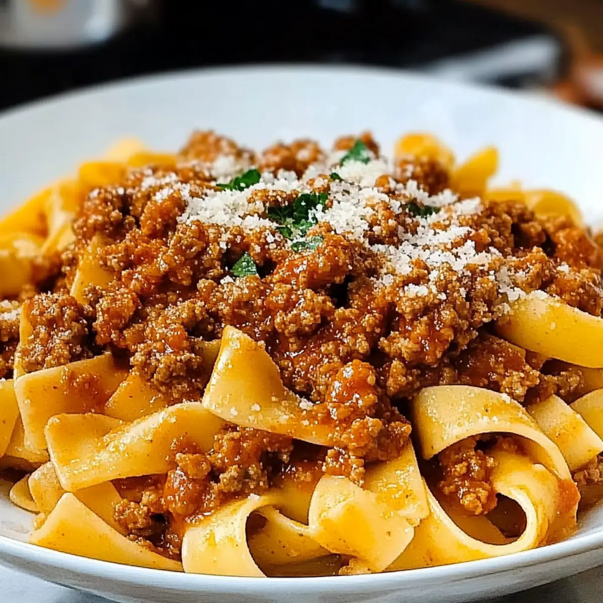 Pasta Bolognese Classic Italian