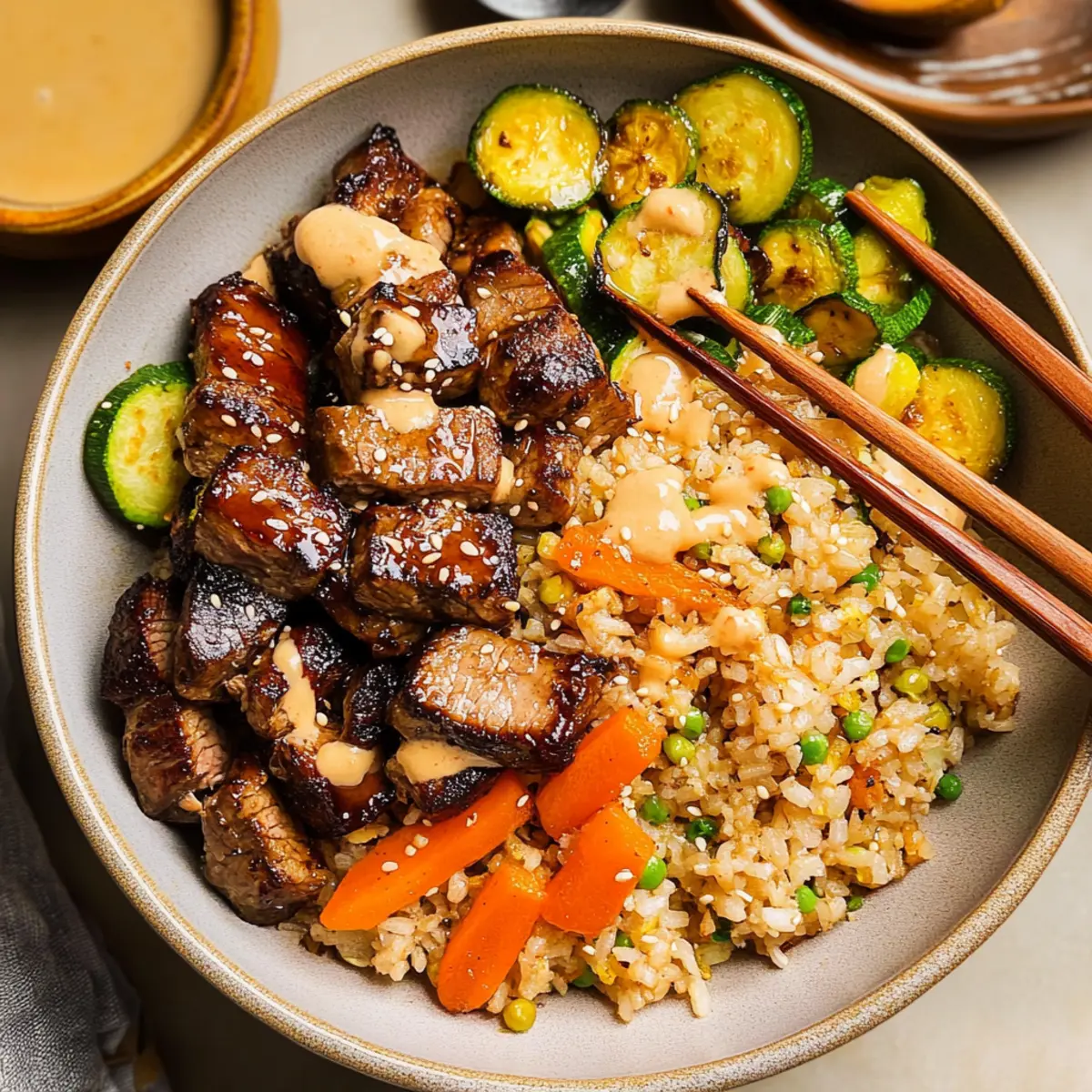 Hibachi Steak Bowls