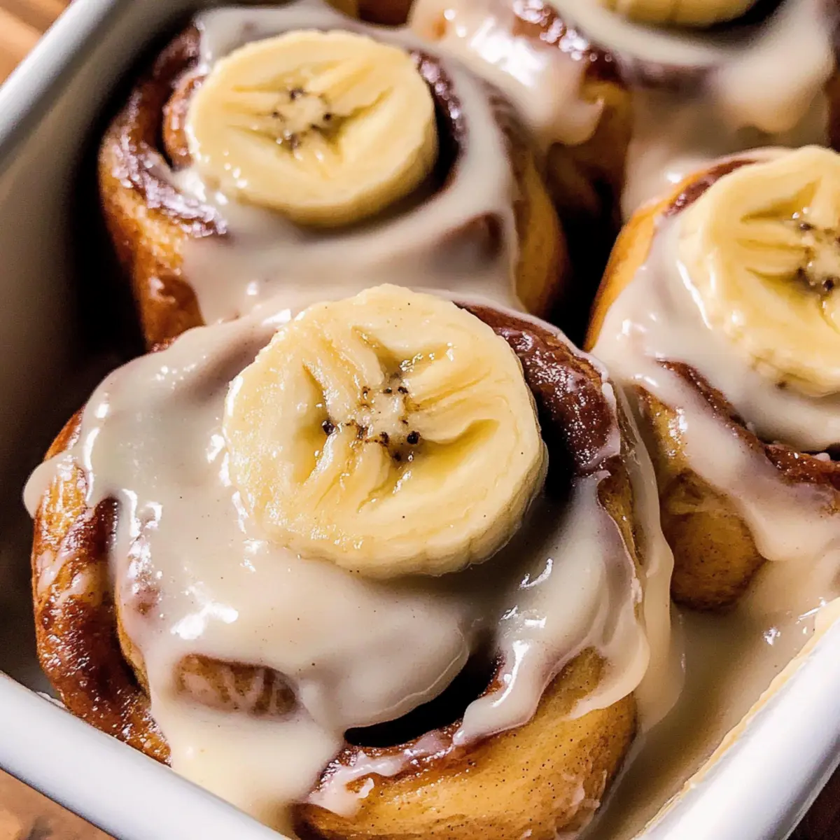 Banana Cinnamon Rolls