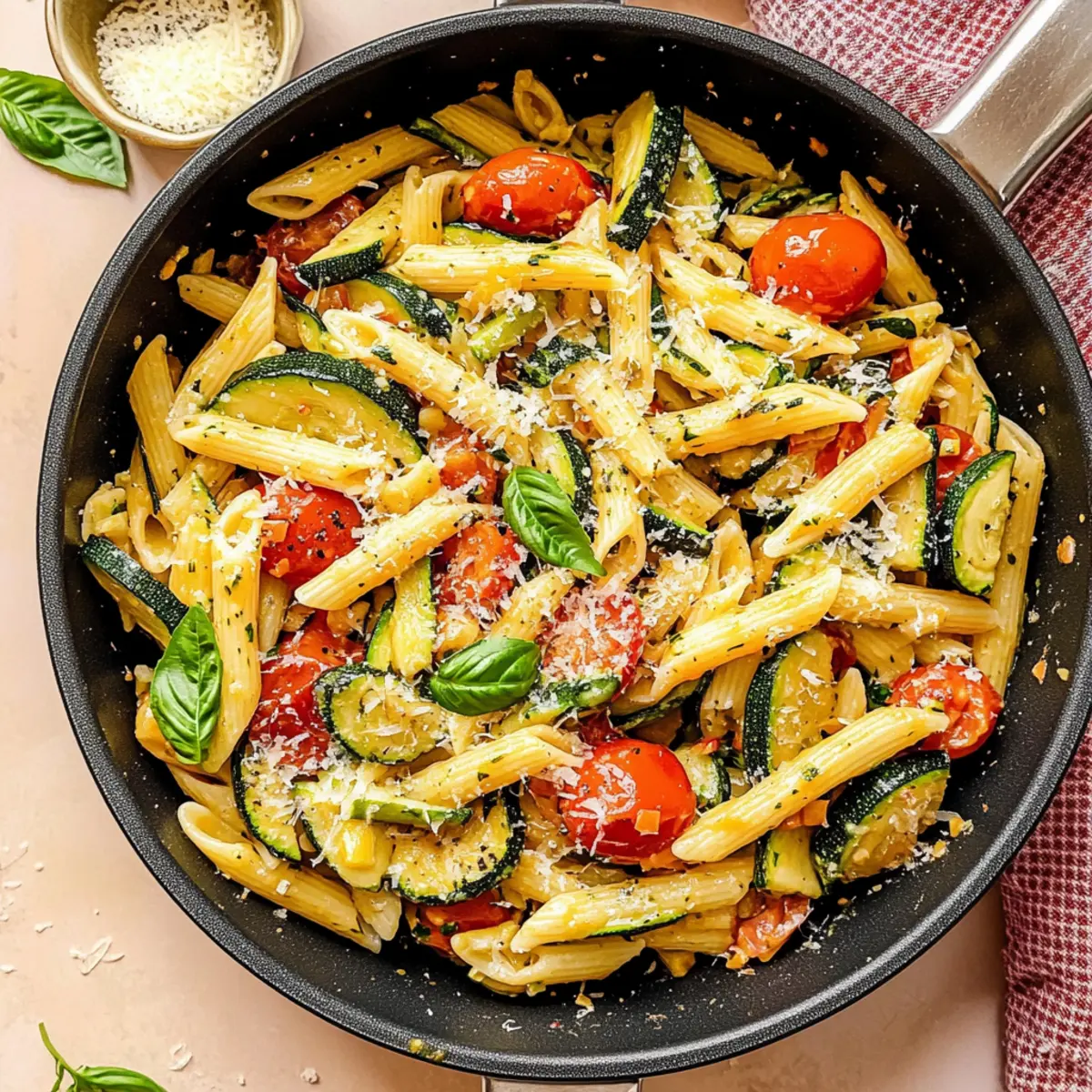 Tomato Zucchini Pasta