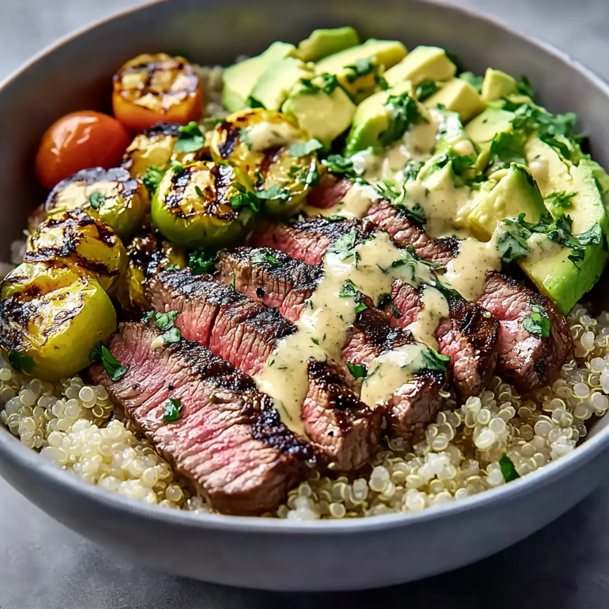 Grilled Steak Bowl Recipe