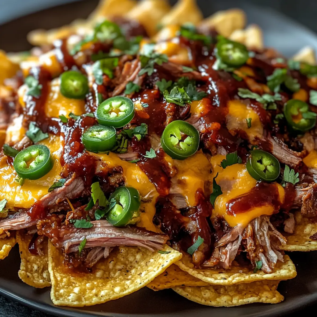 BBQ Brisket Nachos