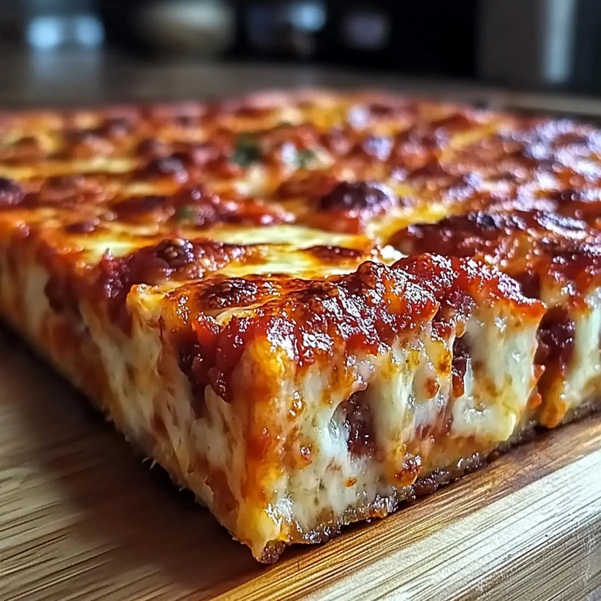 Crispy Detroit-Style Pizza