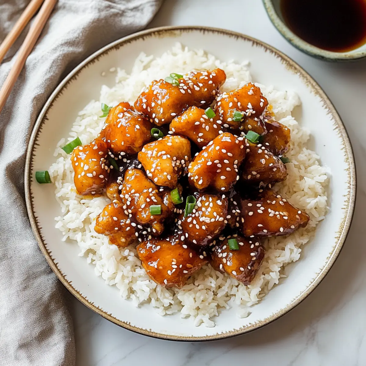 Honey Sesame Chicken