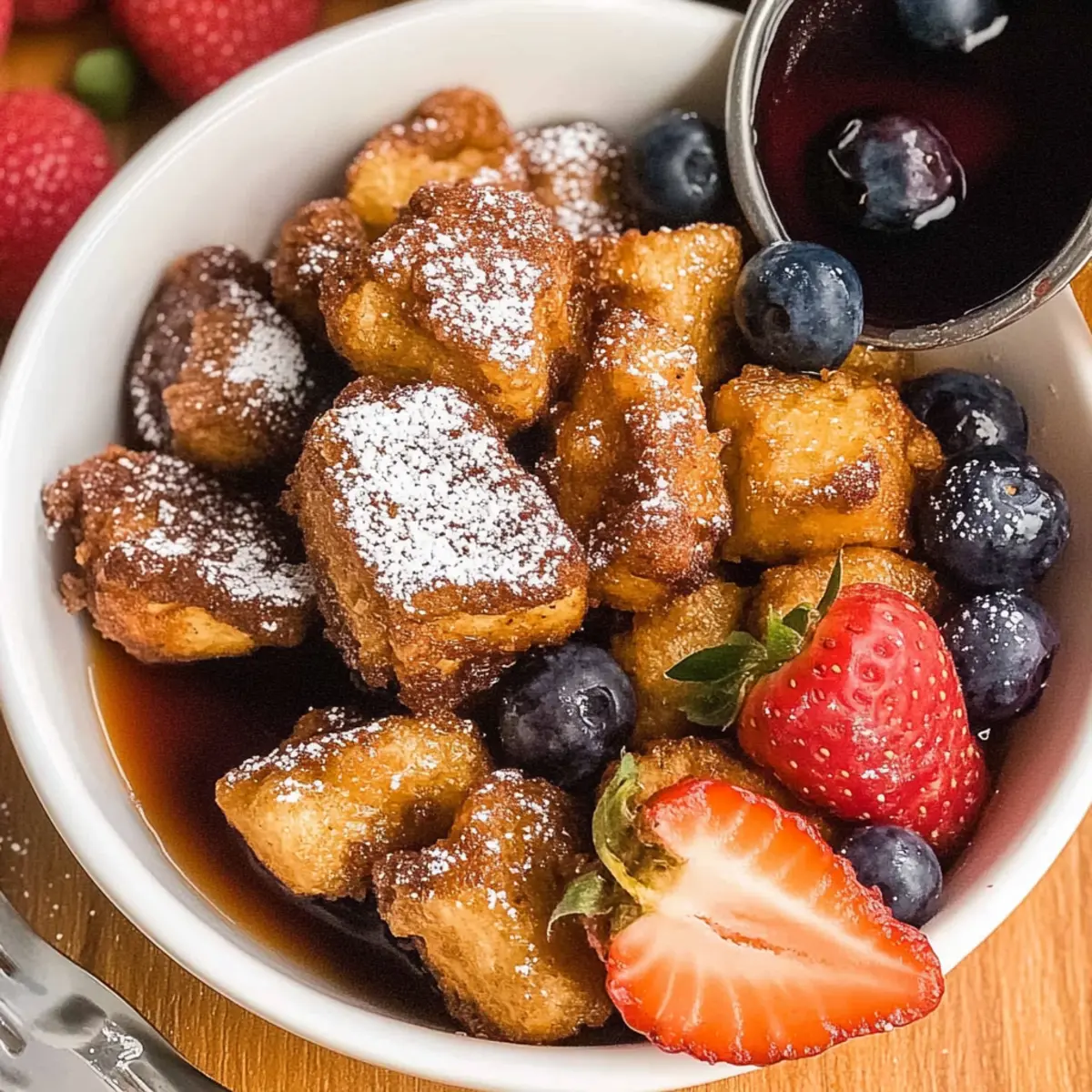 Air Fryer French Toast Bites