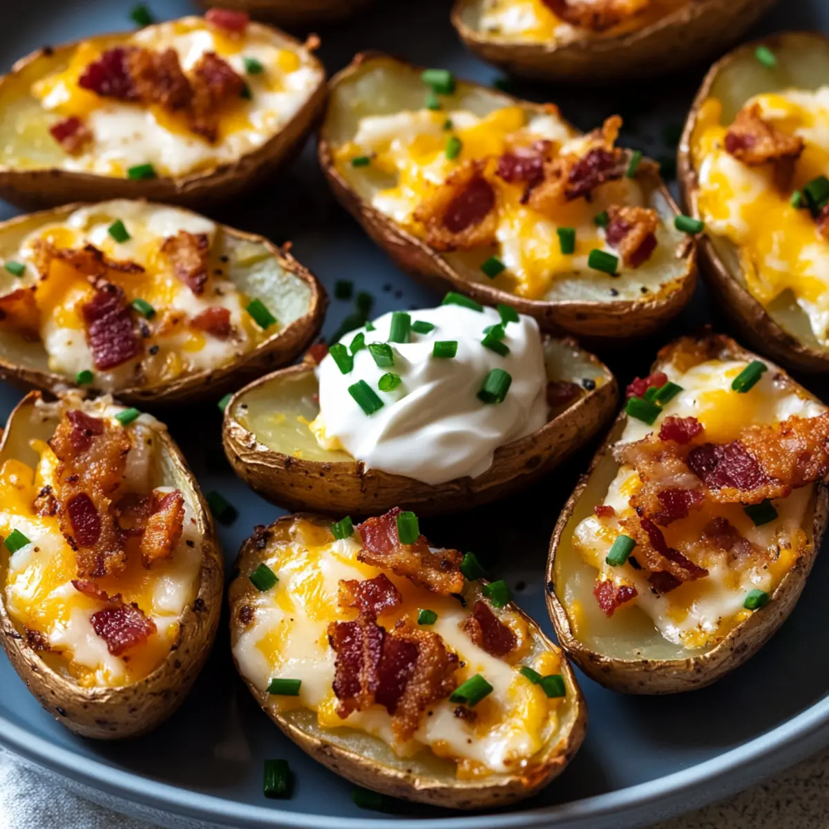 Air Fryer Potato Skins