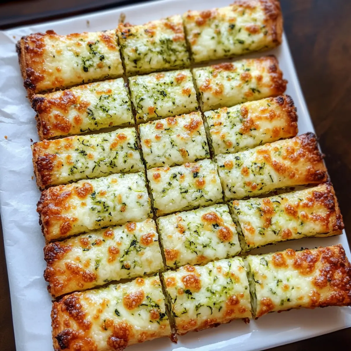 Zucchini Breadsticks Recipe