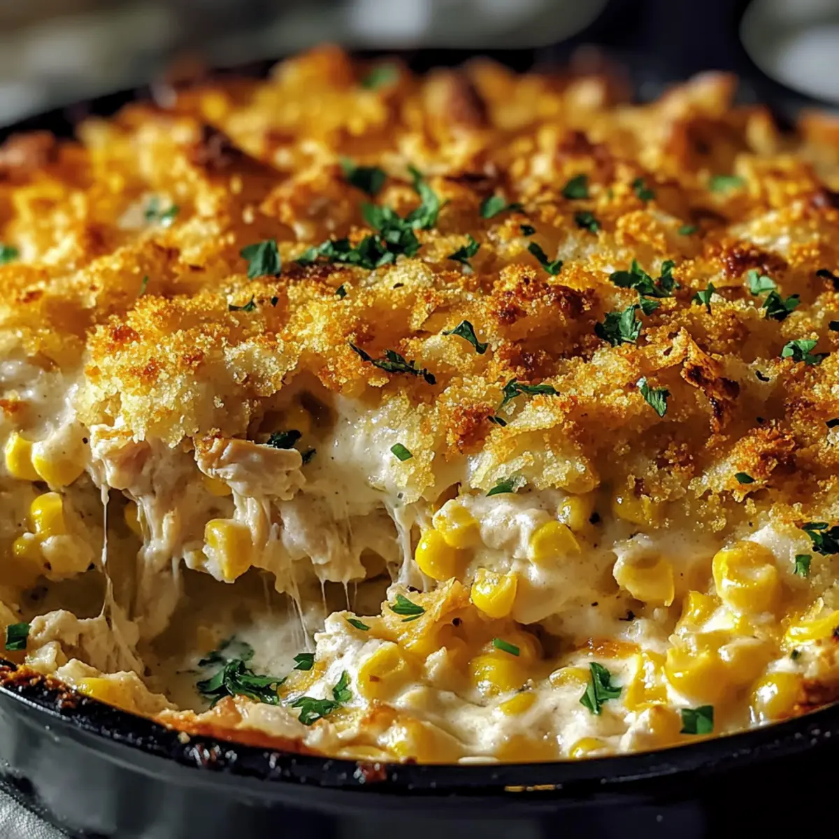 Street Corn Chicken Casserole