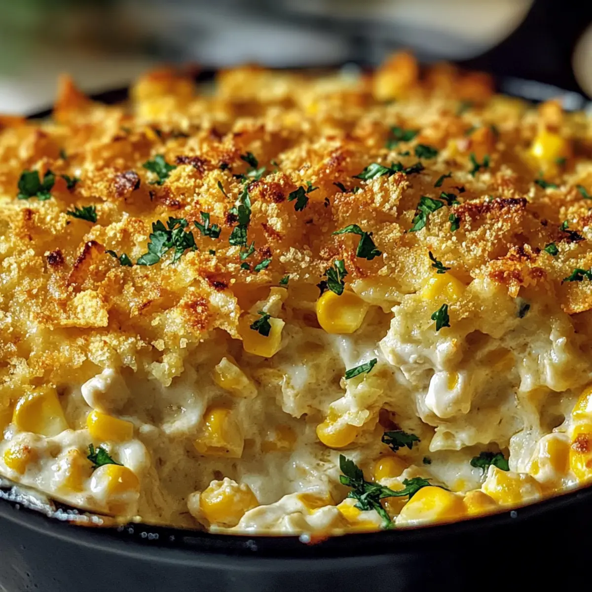Chicken Stuffing Casserole