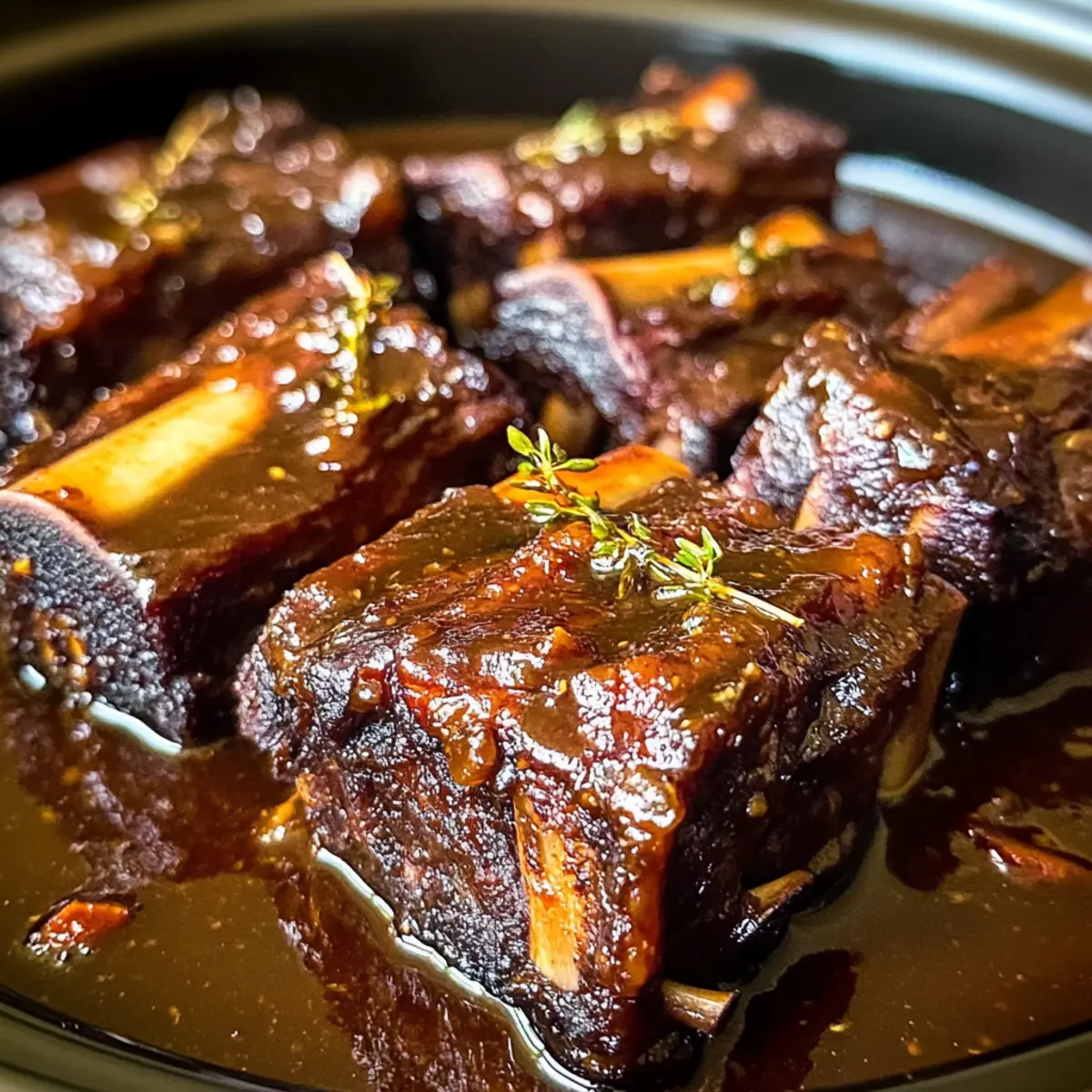 Crockpot Beef Short Ribs