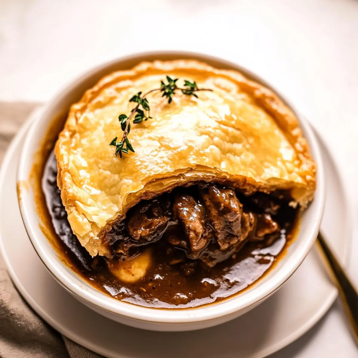Guinness Braised Beef Pot Pie