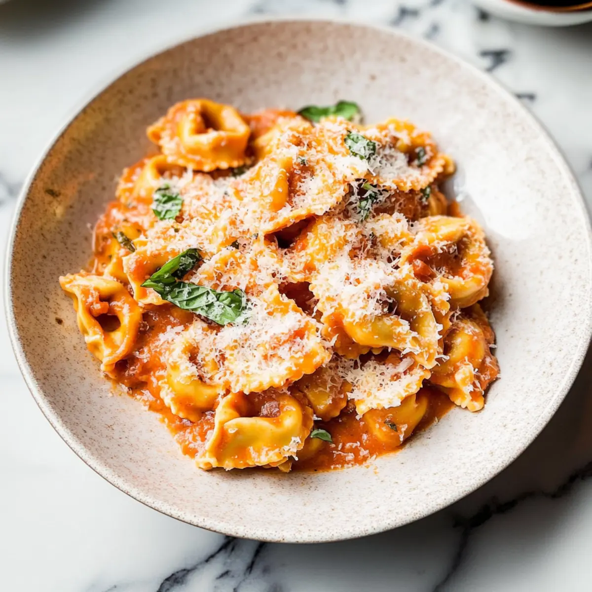 Creamy Tomato Tortellini