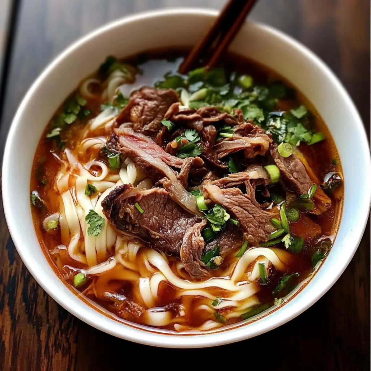 Lanzhou Beef Noodle Soup