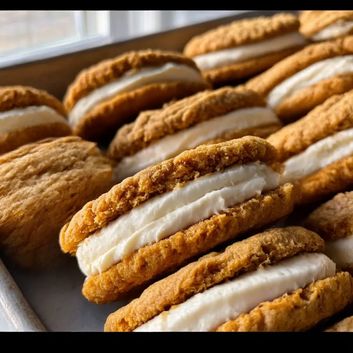 Oatmeal Sandwich Cookies
