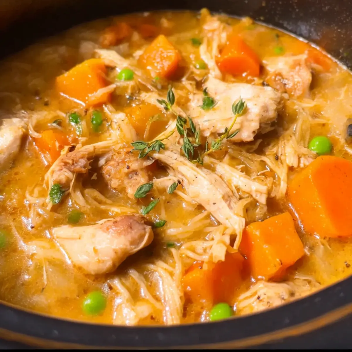 Slow Cooker Fall Chicken Stew