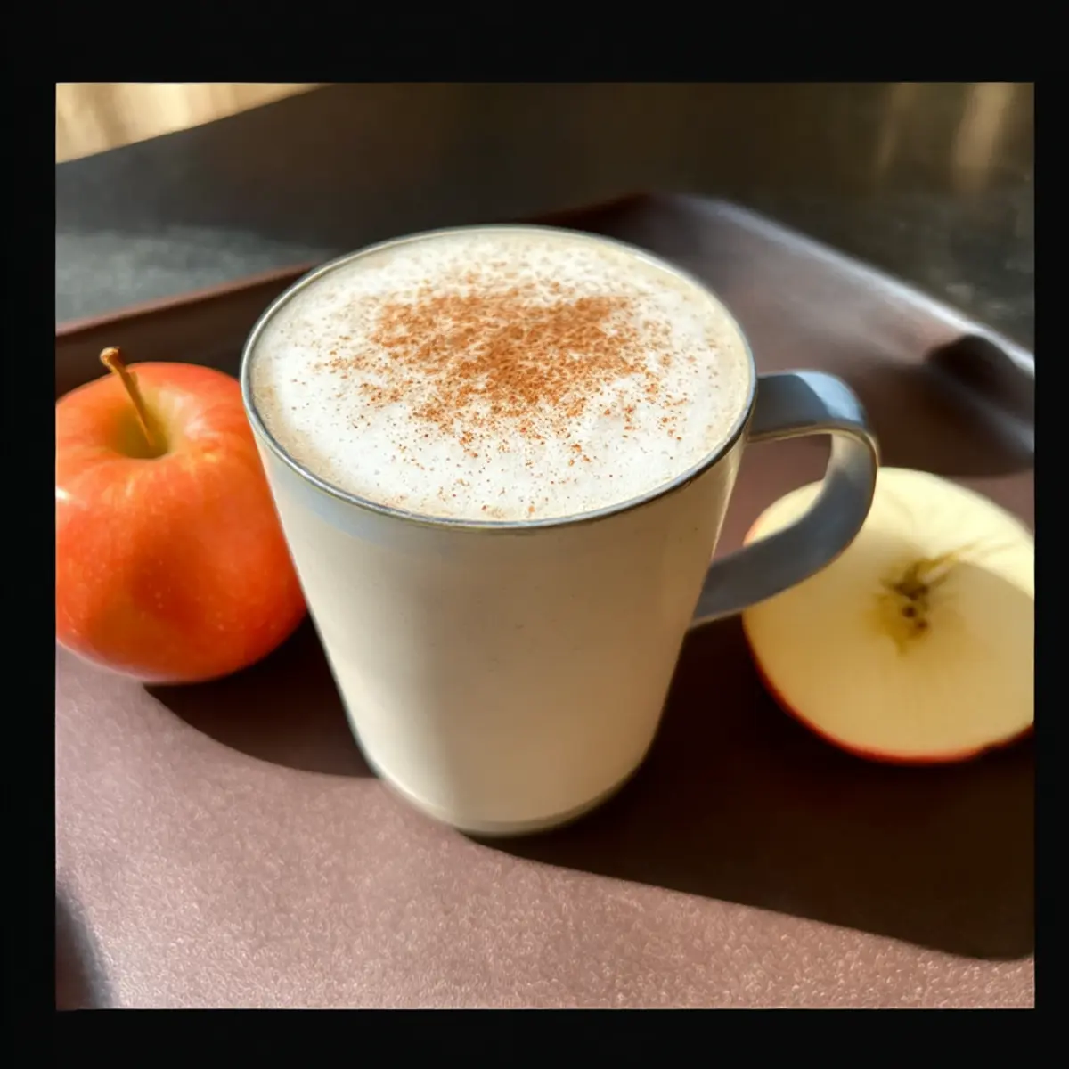 Homemade Apple Chai Latte