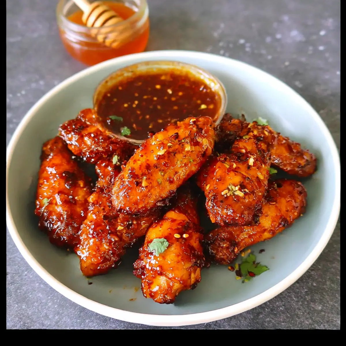 Hot Honey Chicken Wings