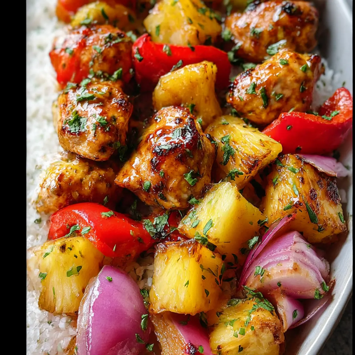 Hawaiian Chicken Sheet Pan