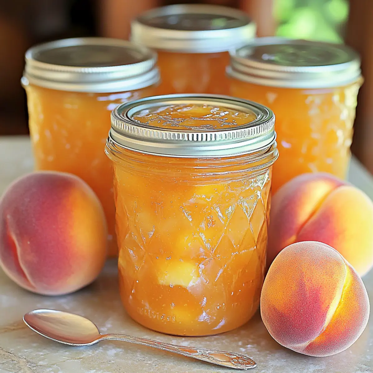 Peach Jam with Sure-Jell